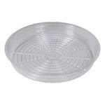 Grow1 6'' Clear Plastic Pot Saucer - Reefer Madness