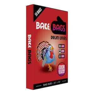 Bake Bags 55 Gallon Drum Liners 36'' x 48'' - 10 Pack - Reefer Madness