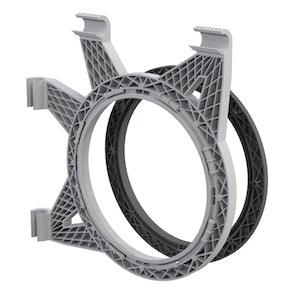 Secret Jardin Ducting Flange Kit for 25mm poles (Inc. Cut.) - Reefer Madness