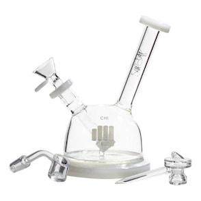 Waterpipe - Snoop Dogg Pounds 'CHI' White - Reefer Madness