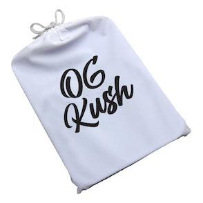 Dope Trays x OG Kush - White background black logo - Reefer Madness