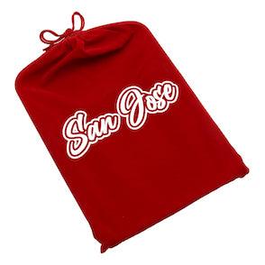 Dope Trays x San Jose – Red background white logo - Reefer Madness