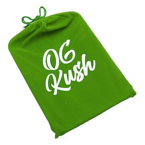 Dope Trays x OG Kush - Green background white logo - Reefer Madness