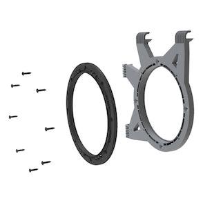 Secret Jardin Ducting Flange Kit for 25mm poles (Inc. Cut.) - Reefer Madness