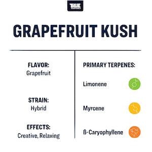 True Terpenes Grapefruit Kush Profile Infused - Reefer Madness
