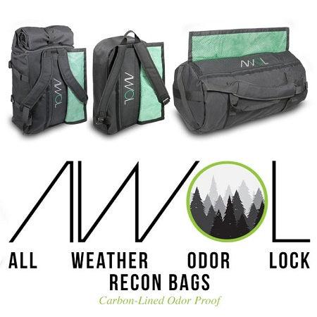 AWOL (XXL) DAILY Quilted Duffle Bag (Green) - Reefer Madness