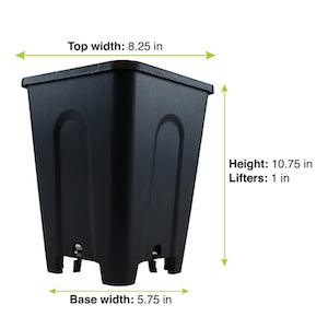 2 Gallon Square Heavy Duty Injection Pot with Elevator - Reefer Madness