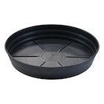 Grow1 16" Premium Black Injection Pot Saucers - Reefer Madness