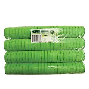 2'' Neoprene Inserts (100-pack) Green - Reefer Madness