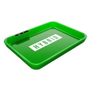 Dope Trays x Hybrid – Green background white logo - Reefer Madness