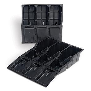 3 Plant Single Guide w/Vent - Black - Reefer Madness