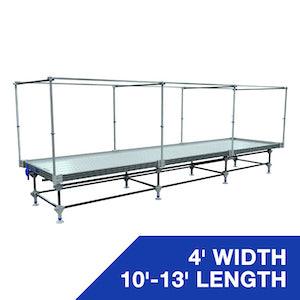 Wachsen 4' Rolling Bench Length With Complete Trellis Setup - Reefer Madness