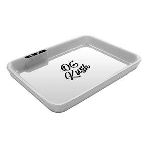 Dope Trays x OG Kush - White background black logo - Reefer Madness