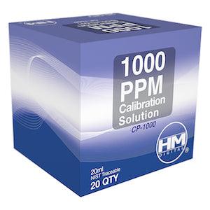 HM Digital TDS 1000 ppm calibration solution - 20 packets of 20 ml - Reefer Madness
