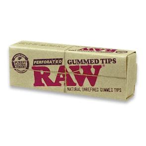 RAW Perforated Gummed Tips 33 Tips/Pack - Box of 24 - Reefer Madness