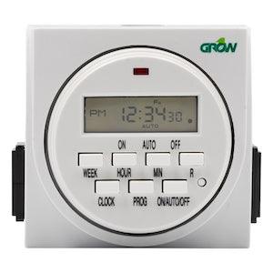 Grow1 120V Dual Outlet Digital Timer - Reefer Madness