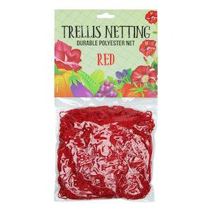 5'x15' Trellis Netting Red 6" Squares - Reefer Madness