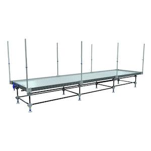 Wachsen 4' Rolling Bench With Vertical Trellis - Reefer Madness