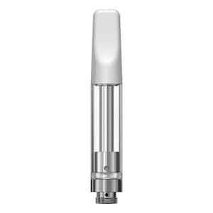 1ml White Ceramic Cartridge w/ 1.6mm inlet (1-piece) - Reefer Madness