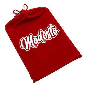 Dope Trays x Modesto – Red Background White logo - Reefer Madness