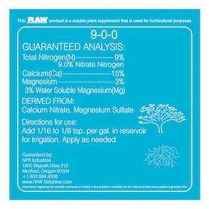NPK RAW Calcium/Mag - Reefer Madness