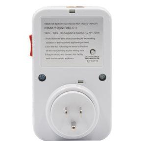 Grow1 120V Single Outlet Mechanical Timer - Reefer Madness