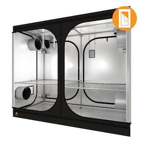 Secret Jardin Dark Room 240 Wide v3.0 (8' x 4' x 6 2/3') - Reefer Madness