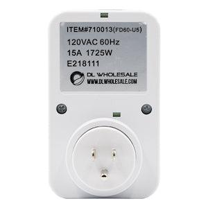 120V Single Outlet Digital Timer - Reefer Madness
