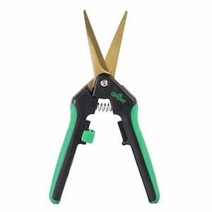 Grow1 Titanium Trimming Shears, 3 1/4'' Straight Blade scissors - Reefer Madness
