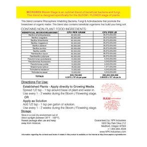 NPK RAW Microbes Bloom - Reefer Madness