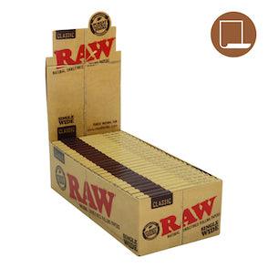 RAW Classic Papers Single Wide 50 Leaves/Pack - Box of 25 - Reefer Madness