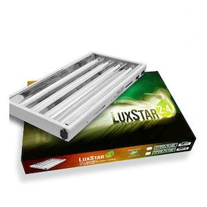 LuxStar T5 2' x 4 Bulb Fixture w/ Grow Bulbs - Reefer Madness