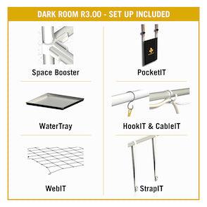 Secret Jardin Dark Room 150 Wide v3.0 (5' x 3' x 6 2/3') - Reefer Madness