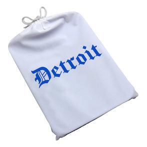 Dope Trays x Detroit White - background Blue logo - Reefer Madness